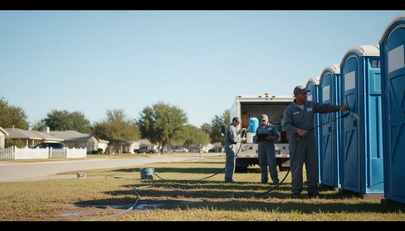 Long-Term Portable Toilet Rental in Zellwood, FL near me